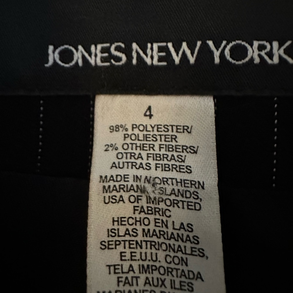Jones New York Classic Black Apparel